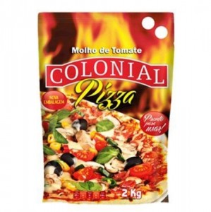 MOLHO DE TOMATE COLONIAL 2 KG - PIZZA