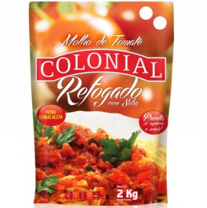 MOLHO DE TOMATE COLONIAL 2 KG - TRADICIONAL