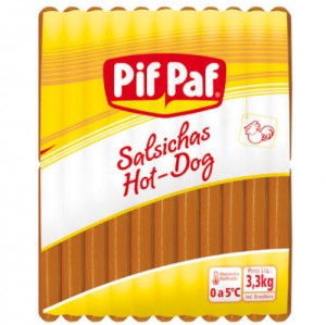 SALSICHA PIF PAF 3,3 KG